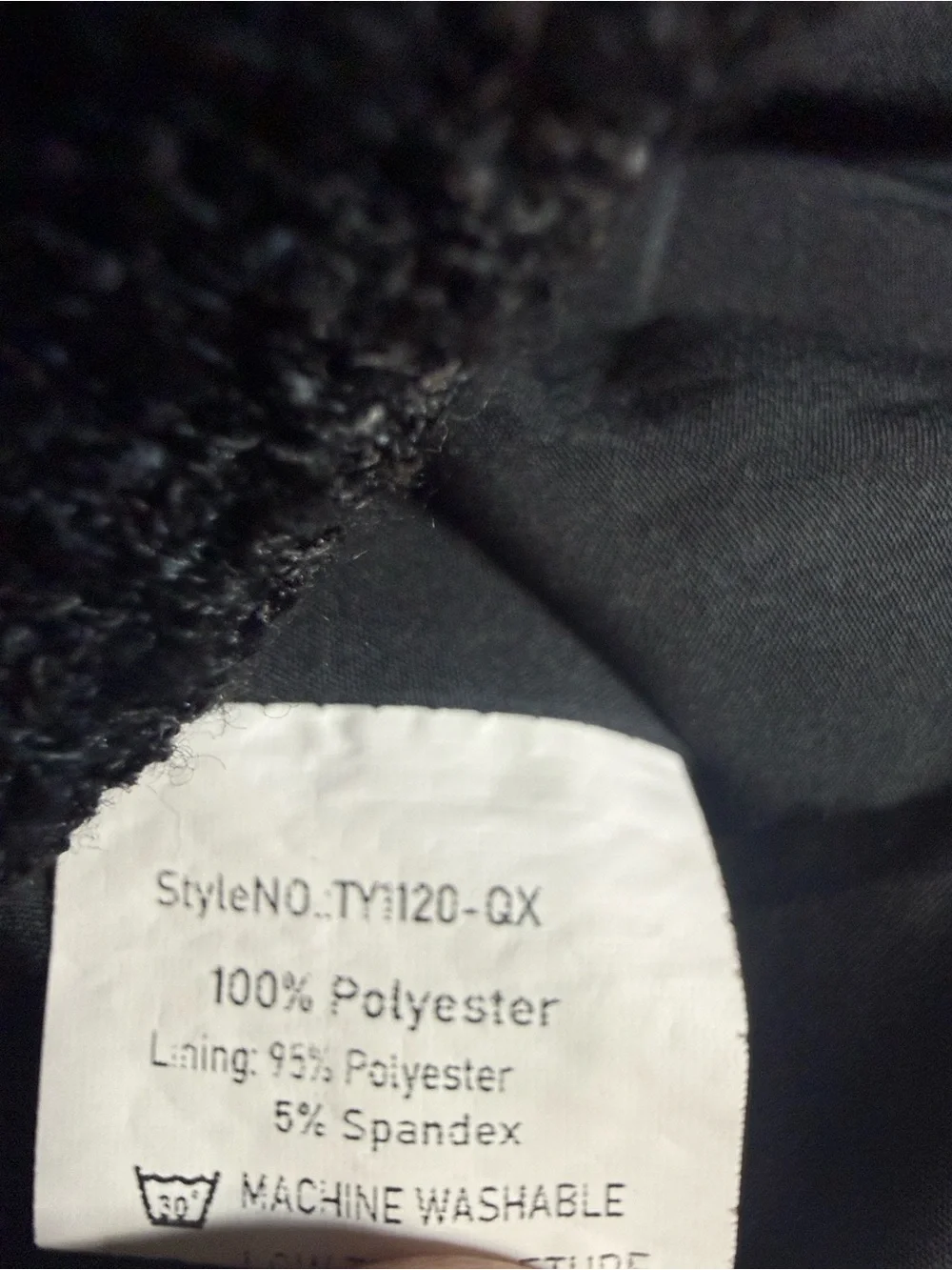 TUCKERNUCK BLACK TWEED JACKIE DRESS SIZE L WITH GOLD BUTTON DETAIL SIZE L - Picture 2 of 9
